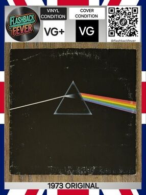 PINK FLOYD•The Dark Side Of The Moon•1973 US(#SMAS-11163)•2nd State Jacksonville